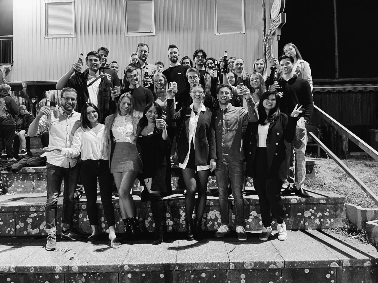 Gruppenfoto Grillfest Wiesbaden